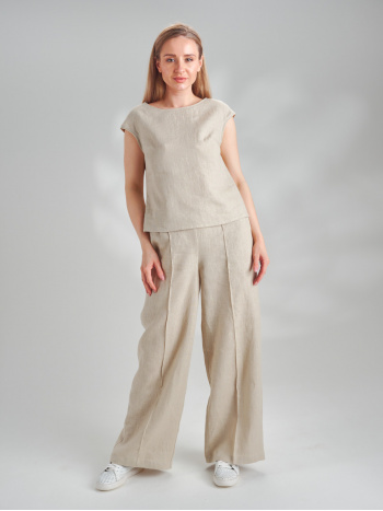 Топ со спущенным рукавом Сластия