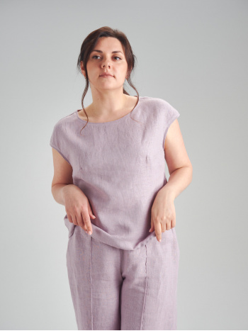 Топ со спущенным рукавом Сластия